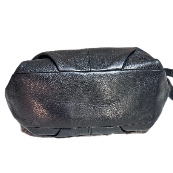 Coach Soho Shoulder Bag Black Pebbled Leather Hobo Bag new edge coat - Picture 9 of 16